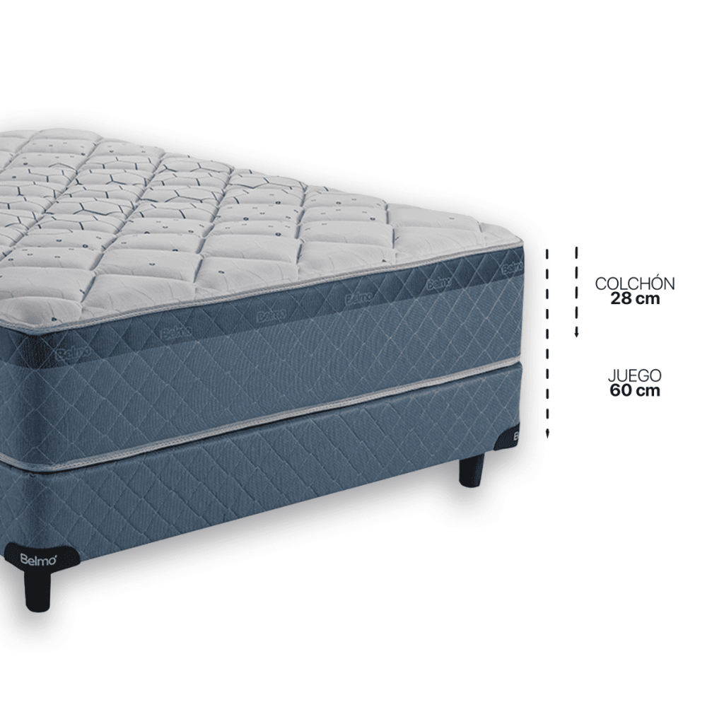 Colchón Belmo Pocket 1 + Sommier de regalo