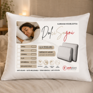 Almohada clásica Viscoelástica recta